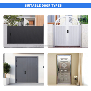 Ngoài trời không thấm nước tuya Wifi <span class=keywords><strong>App</strong></span> thông minh rim khóa Keyless quản lý thông minh khóa vân tay pin thẻ kim loại cửa khóa kỹ thuật số - Product Image 5