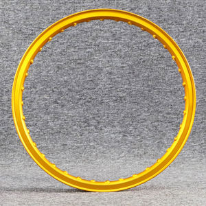 12 15 17 18 19 21 23 26 30 pulgadas 36 agujeros anodización Dirt Bike aleación llanta bujes color oro aluminio motocicleta radios rueda llanta - Product Image 2