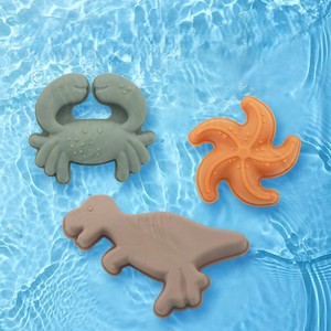 Juguete de Playa de Silicona, Cubo de Silicona, Set de Playa, Juguete de Silicona Creativo para Exteriores, Herramienta Portátil de Silicona para Excavar Arena - Product Image 4