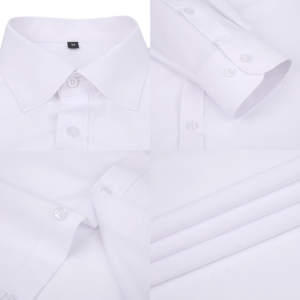 <span class=keywords><strong>Camisa</strong></span> de vestir azul para <span class=keywords><strong>hombre</strong></span>, ropa de trabajo Formal de negocios de manga larga sin hierro, <span class=keywords><strong>traje</strong></span> informal, Tops con botones, <span class=keywords><strong>camisa</strong></span> de talla grande para <span class=keywords><strong>hombre</strong></span> - Product Image 3