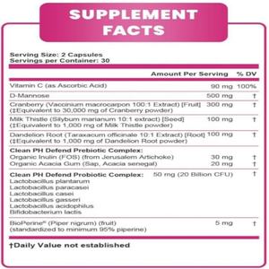 हॉट सेलिंग महिलाओं प्रोबायोटिक्स पूरक आंत स्वास्थ्य हलाल विटामिन सी प्रोबायोटिक क्रैनबेरी कैप्सूल - Product Image 5