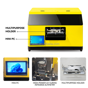 Joymonki điện thoại linh hoạt trường hợp máy in phun loại thông minh A5 UV in ấn xp600 in đầu 3D điện thoại trường hợp máy in DIY in hình ảnh - Product Image 2