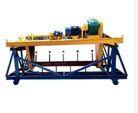 Machine à tourner le compost à rainure pour la fermentation du fumier de poulet de bouse de vacheRetourneur de compost automatiq