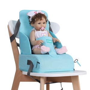 Silla Elevadora para Niños, Asiento Elevador para Sillas <span class=keywords><strong>de</strong></span> Comedor, Asiento Elevador para Niños Pequeños para Mesa <span class=keywords><strong>de</strong></span> Comedor con Correas - Product Image 3