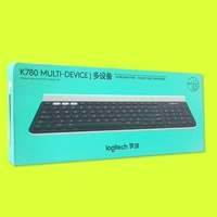 K780 Çoklu Cihaz Kablosuz Çift Modlu Anahtarlı Laptop Klavyesi için Yeni Moda Serisi 108 Tuşlu Membran USB