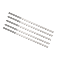 Lima de diamante profesional RUILIKE CF400 de 18cm para desbarbado de costura de soldadura de acero inoxidable pulido de Metal de alta precisión