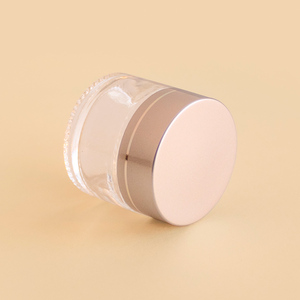 Tarro de crema de vidrio transparente de 5g con tapa de plástico y junta para envasado de cosméticos, para crema de ojos, capacidad 5ml - Product Image 6