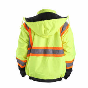 ชุดทำงานเสื้อแจ็คเก็ตนิรภัยกันน้ำมองเห็นได้ชัดเจน - Product Image 5