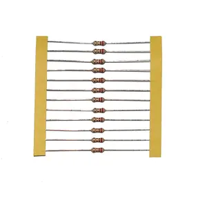 Safol Resistor Aksial Film Karbon, Kode Warna Ohm 300K