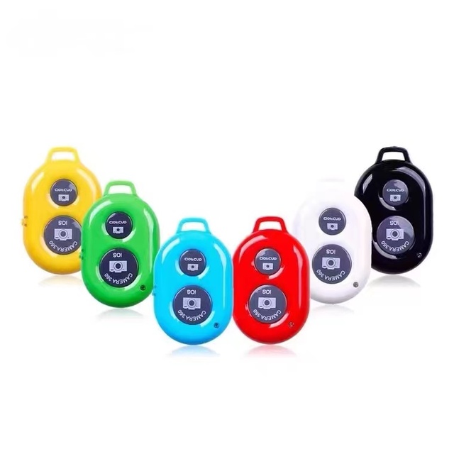 Free Sample Phone Camera Accessories Shutter Remote Control with BT Wireless Selfie Button Clicker for Iphone Android