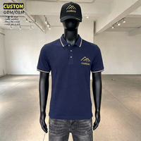 T-shirts personnalisés sur mesure d'usine, polos de travail pour hommes, polos de patron, chemises de travail pour hommes en gros