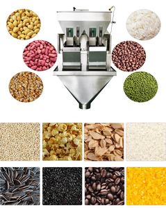 2 सिर रैखिक तुला स्वत: कॉफी बीन्स पागल बीज वजन तराजू के लिए पैकिंग मशीन - Product Image 2