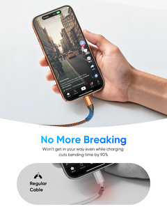 EU Market Cavo di ricarica SUNGUY CE Certified USB C <b>Cable</b> 60W 3A Fast Charging <b>Data</b> <b>Cable</b> USB <b>Cable</b> Ladekabel - Product Image 5