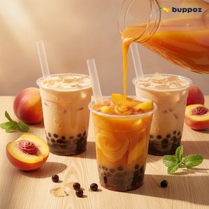 ชา Boba น้ำเชื่อมพีช - Product Image 5
