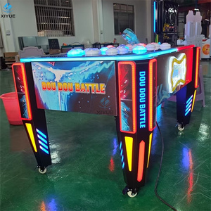 Juego de Arcade de Batalla para Dos Jugadores Operado con Monedas en el Parque de Atracciones: Naughty Bean Catch Light, Juego de Golpear con Martillo de Plástico para Niños - Product Image 4