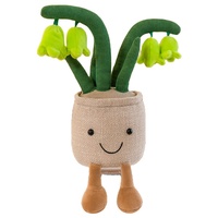 Décoration créative simulation harebell pot en peluche cactus jouet COM simulation pot de plante