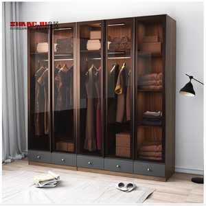 Marque Nouvelle <span class=keywords><strong>Chiffonnier</strong></span> Noir Fabriqué En Chine Chambre <span class=keywords><strong>Armoire</strong></span> Triveni Almirah - Product Image 4