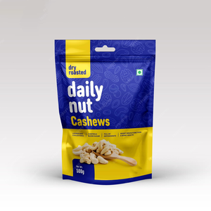 Standup Pouch Bag Resealable Ziplock with Custom Logo Black Matt Finished Clear Window Cashew Nut Packaging Mylar Doypack Bags - Product Image 4
