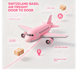 Tür-zu-Tür Luftfracht nach Basel, Schweiz, Letzte-Meile-Lieferung, Schneller Transport, Guter Preis, Zuverlässiger Kundendienst - Product Image 2