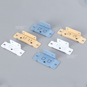 Support d'angle deux-en-un Kai Shun en fer pour étagère de meuble, connecteur en L à 90 degrés pour fixation de panneaux en bois - Product Image 2