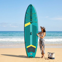 Planche à pagaie gonflable avec livraison gratuite, capacité de 400 lb, planche à pagaie debout, planche de surf aquatique, SUP gonflable pour tous les niveaux