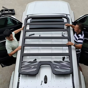 แร็คหลังคาสำหรับรถยนต์ Chery Jetour Traveller T2 ปี 2024 อุปกรณ์ตกแต่งภายนอกรถยนต์ใหม่ แร็คใส่สัมภาระ - Product Image 5