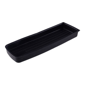 Boîte de rangement pour accoudoir BMW Série 3 E90 E91 E92 E93, tapis noir en plastique, plateau de console centrale 51167118064 - Product Image 5