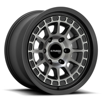 Nouvelle jante en alliage tout-terrain forgé de 18 pouces personnalisée 18x9 roue SUV noire avec 6x1397 5x114.3 PCD 5 trous jantes noires personnalisées 6 trous