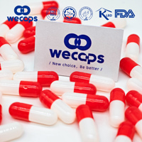 Production de capsules de gélatine Wecaps, taille 0, capsules de gélatine dures, capsules de gélatine