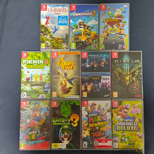9,9$ pour les jeux numériques partagés 800+ Mario Party Superstars Splatoon 3 Momotaro Dentet Plastic Achetez 5, obtenez 1 gratuit - Product Image 1