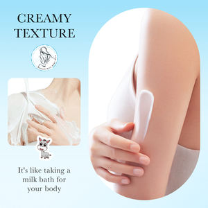 ZOZU Marque Blanche Lotion Corporelle au <span class=keywords><strong>Lait</strong></span> d'Ânesse et Acides Aminés Hydratante Éclaircissante Crème Corporelle Soin de la Peau pour Adultes - Product Image 5