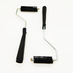 Industrial DIY OEM Customized Stainless Steel Rod Adjustable Frames Quick Release <b>Spiked</b> Bristle Paint <b>Rollers</b> - Product Image 5