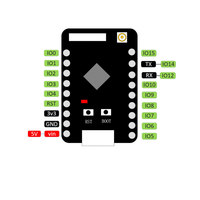 Placa de Desarrollo N4 24G+5G Wi-Fi 6 de Doble Banda para 5 Zigbee y Thread, Bajo Consumo de Energía, USB Tipo-C, ESP32-C5