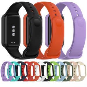 Adecuado para Xiaomi <span class=keywords><strong>Mi</strong></span> Band <span class=keywords><strong>8</strong></span> Pulsera de silicona TPU activa para <span class=keywords><strong>Redmi</strong></span> Band 2 Pulsera de correa de reloj integrada - Product Image 2