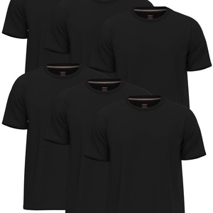 Camiseta de Verano para Hombre, 280g, 100% Algodón y Poliéster, Tejido de Punto, Manga Corta, Estilo Hip Hop, Transpirable, Bordada, Impresión DTG, Talla Grande, Personalizada - Product Image 2