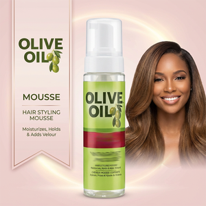 Mousse coiffante unisexe en gros, contrôle du sébum, hypoallergénique, anti-frisottis, fixation forte pour cheveux normaux - Product Image 2