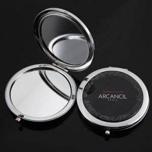 Specchio tascabile cosmetico compatto personalizzato con adesivo epossidico fatto a mano in metallo per <span class=keywords><strong>Idea</strong></span> regalo di natale - Product Image 4