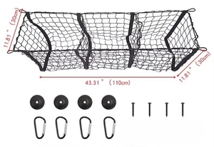 Red de Carga para Maletero de Coche, de Malla, con Tres Rieles, Alta Elasticidad, Más Vendida - Product Image 4