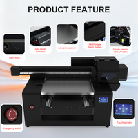 Impresora UV Plana Industrial KECAI Tamaño A2 5060 con Cabezales de Impresión XP600 para Imprenta, Máquina de Inyección de Tinta Digital de Alta Eficiencia
