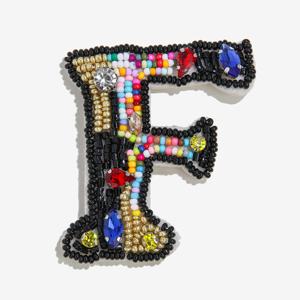 26 lettres en sequins à coller au fer - Applique en strass scintillants à faire soi-même avec adhésif au dos pour vêtements, chapeaux, sacs - Product Image 6