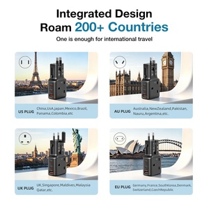 อะแดปเตอร์แปลงไฟ Wontravel Mini สำหรับเต้ารับแบบ UK 4 ช่อง พร้อมเทคโนโลยี GaN รองรับการใช้งานทั่วโลก กำลังไฟ 25 วัตต์ - Product Image 4