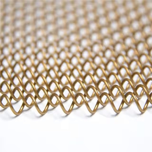 Lưới kim loại chất lượng cao cho trang trí nội thất nhà và sân vườn được uốn với hình dạng lỗ lục giác để xử lý uốn hàng rào - Product Image 2