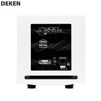 DEKEN SLIM DK10S II Caisson de basses actif 10 pouces HiFi Musique Son Surround Stéréo 250W Haut-parleur de basses Mini AV Home Cinéma Subwoofer