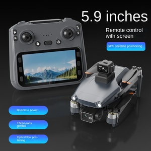 L600-2 Pro 5.9 "LCD Lớn Màn Hình Màu Ba Trục Chống Rung GPS Không Chổi Than Gấp Chuyên Nghiệp HD Hàng Không Với Điều Khiển Từ Xa - Product Image 2