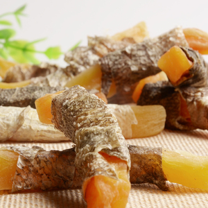 Sucreries séchées pour chien et animaux domestiques, emballage en peau <span class=keywords><strong>de</strong></span> poisson, patates douces, riche en protéine, shandong, myjian, collations naturelles, amuse aux aliments - Product Image 3