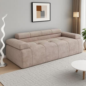 Canapé-lit modulaire de luxe léger style nordique à compression sous vide, design bloc de tofu à <span class=keywords><strong>neuf</strong></span> couches, pour salon et grand appartement, extra large - Product Image 3