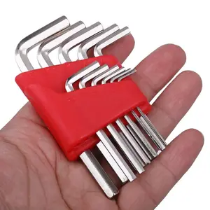 5/8/11 Pcs Allen Wrench Metric Inch Wrench L Size Allen Key Short Arm Tool Set Easy To Carry In The Pocket