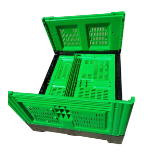 Caja <span class=keywords><strong>de</strong></span> Palet <span class=keywords><strong>de</strong></span> Plástico Plegable y Resistente <span class=keywords><strong>de</strong></span> Malla Grande para Frutas, en Venta - Product Image 6