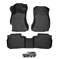 Proveedor Directo de Fábrica, Alfombrillas de Coche TPE de Precisión, Alfombra de Piso 3D Impermeable para Subaru Forester 2014-2018