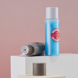 Bouteille de toner en PET cylindrique de 50 ml et 80 ml avec bouchon à vis, conteneur en plastique pour eau pour le visage, essence, démaquillant, emballage cosmétique - Product Image 4